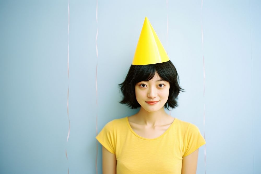 Japanese friend celebrate birthday party looking celebration hairstyle. AI generated Image by rawpixel.