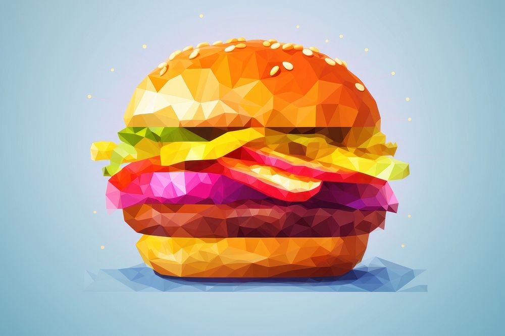 Burger food hamburger freshness. AI generated Image by rawpixel.