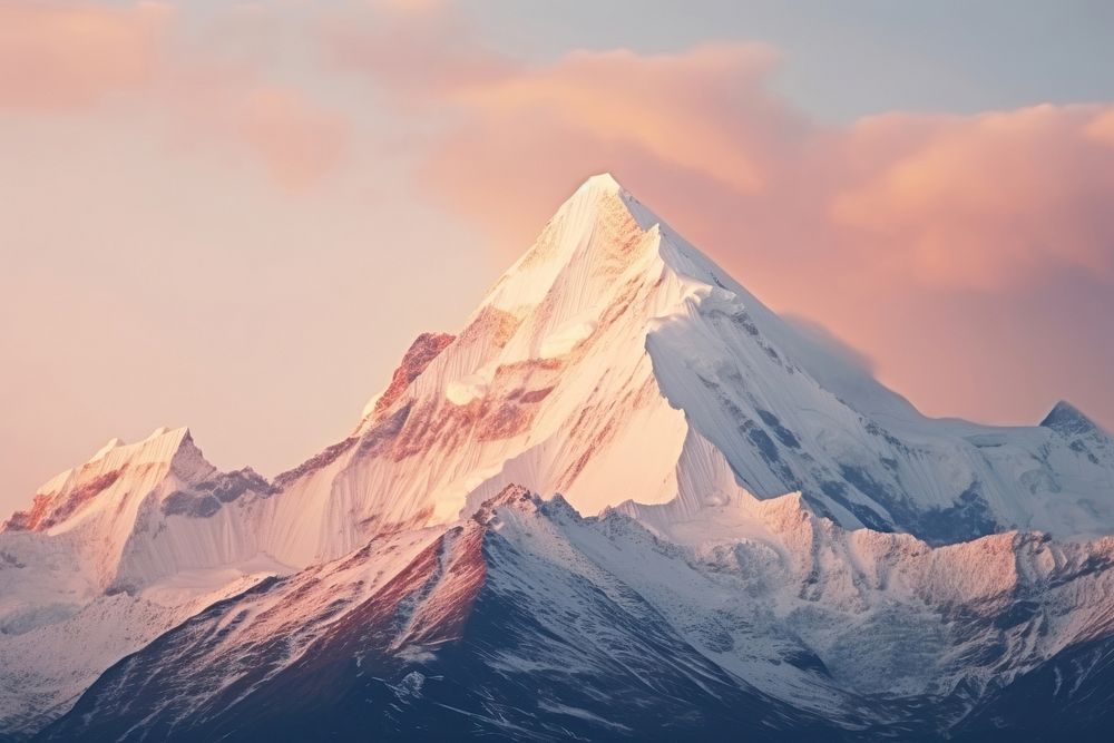 Dhaulagiri mountain landscape outdoors nature. AI generated Image by rawpixel.
