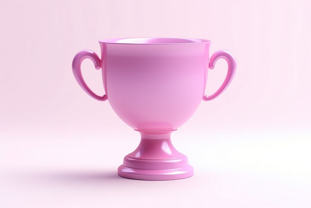 A trophy cup ceramic achievement refreshment. AI generated Image by rawpixel.