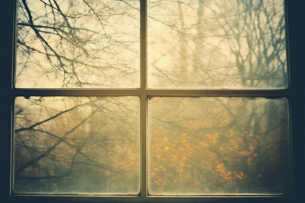 The inside of a open window with a tree view backgrounds outdoors nature. AI generated Image by rawpixel.