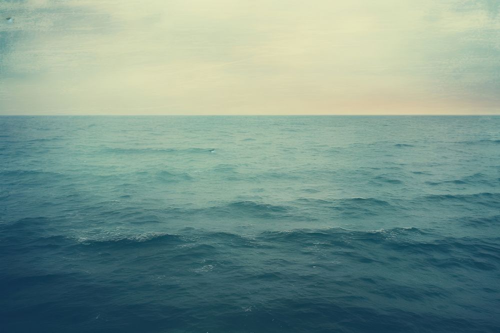 Endless sea backgrounds outdoors horizon. AI generated Image by rawpixel.