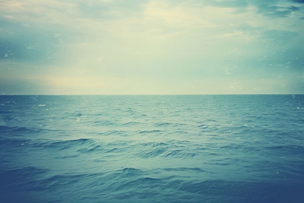Endless sea backgrounds outdoors horizon. AI generated Image by rawpixel.