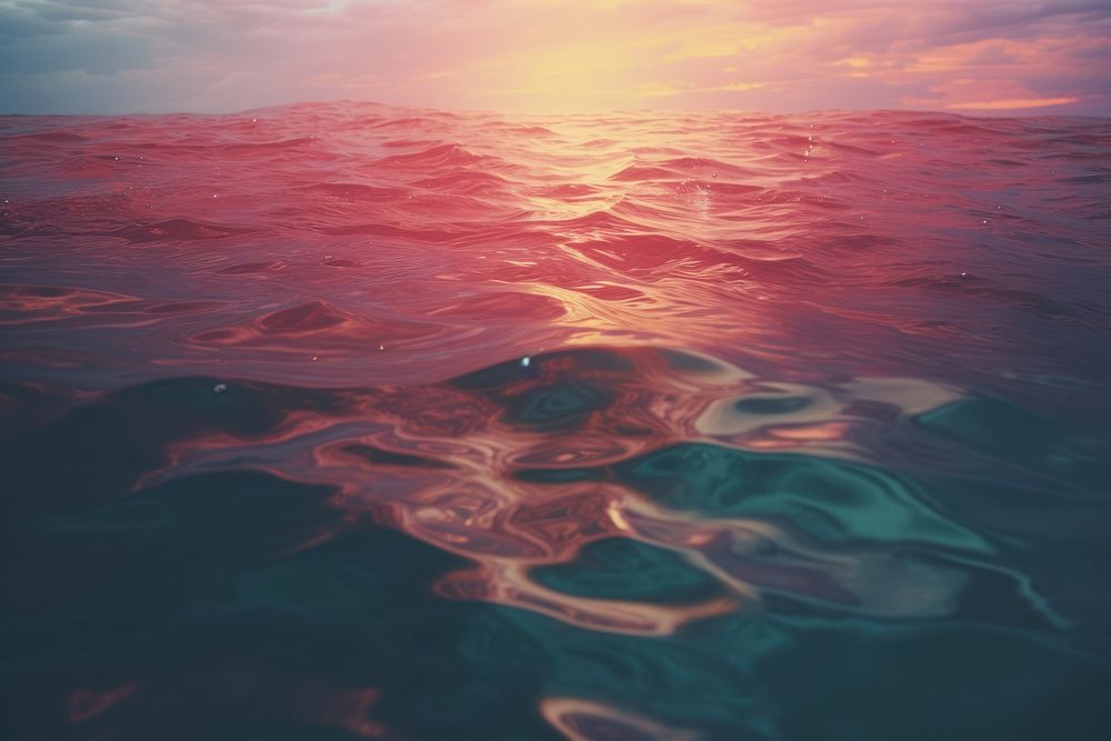 Aesthetic under ocean landscape outdoors nature. AI generated Image by rawpixel.