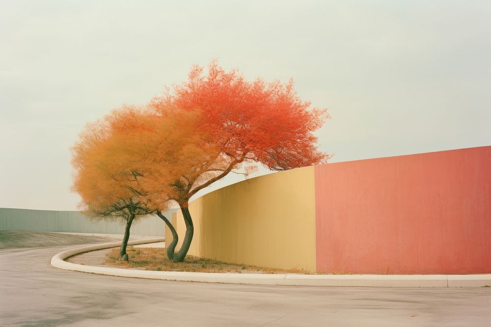 Aesthetic park architecture outdoors nature. AI generated Image by rawpixel.