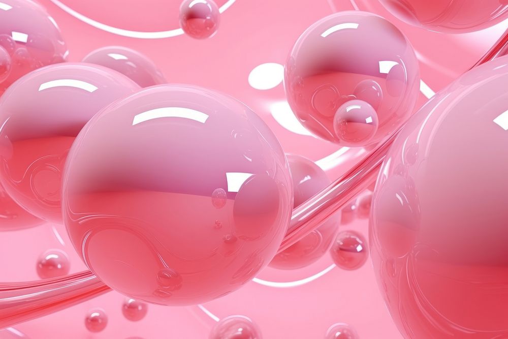 3D animation sphere backgrounds abstract. AI generated Image by rawpixel.