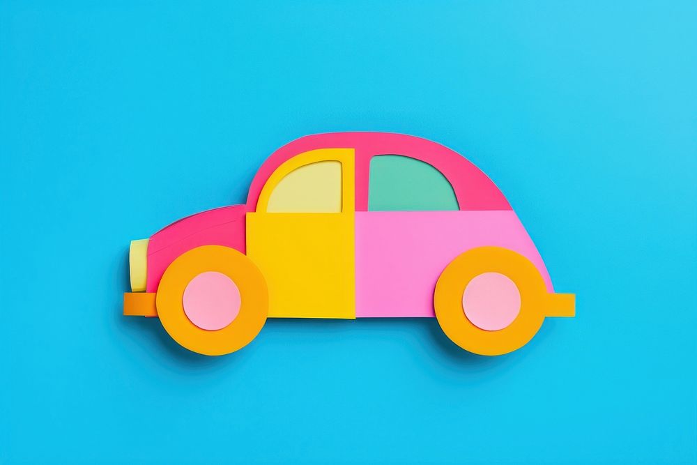 Car vehicle toy art. AI generated Image by rawpixel.