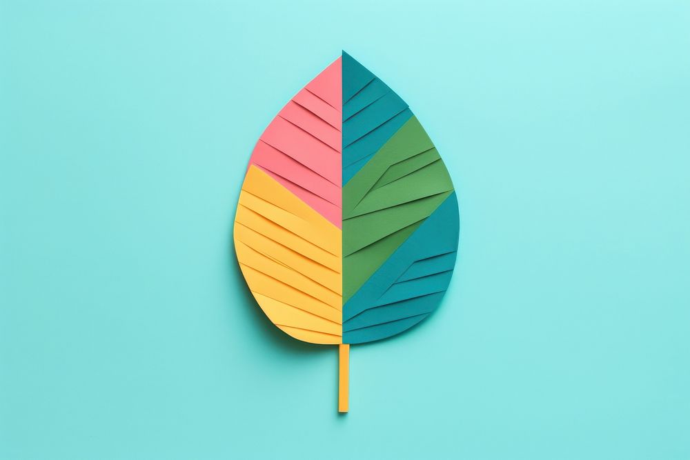 Green leaf plant art creativity. AI generated Image by rawpixel.