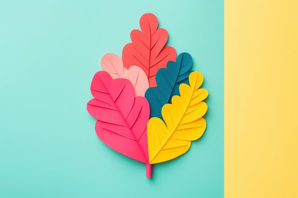 Leaf art plant creativity. AI generated Image by rawpixel.