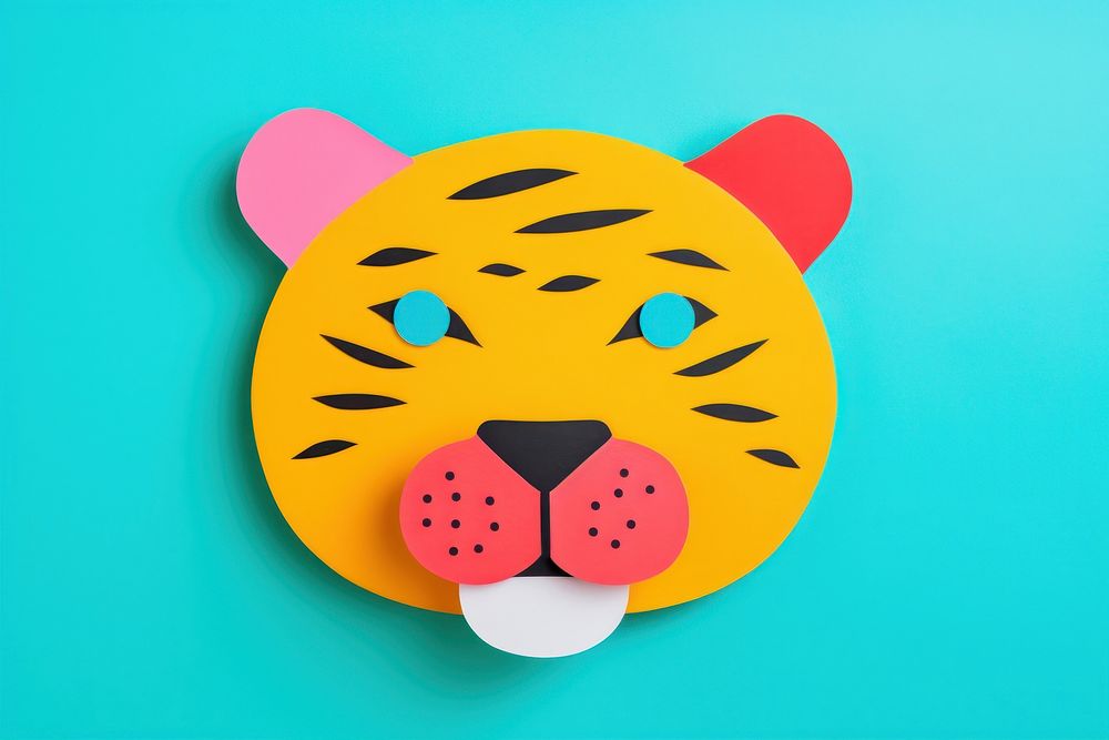 Tiger art animal toy. AI generated Image by rawpixel.
