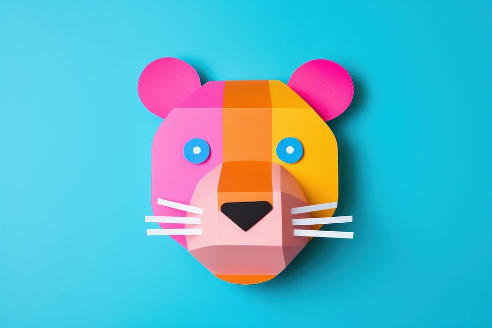 Tiger art mammal toy. AI generated Image by rawpixel.