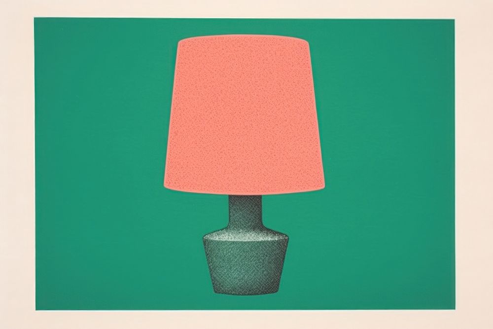 Lamp lampshade illuminated decoration. AI generated Image by rawpixel.