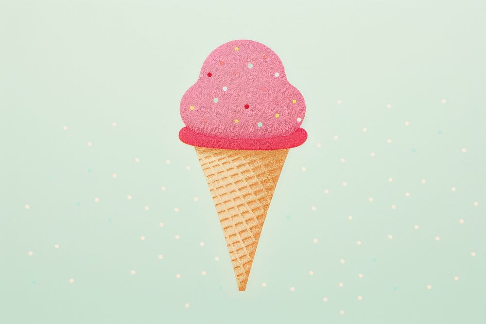Icecream dessert food freshness. AI generated Image by rawpixel.