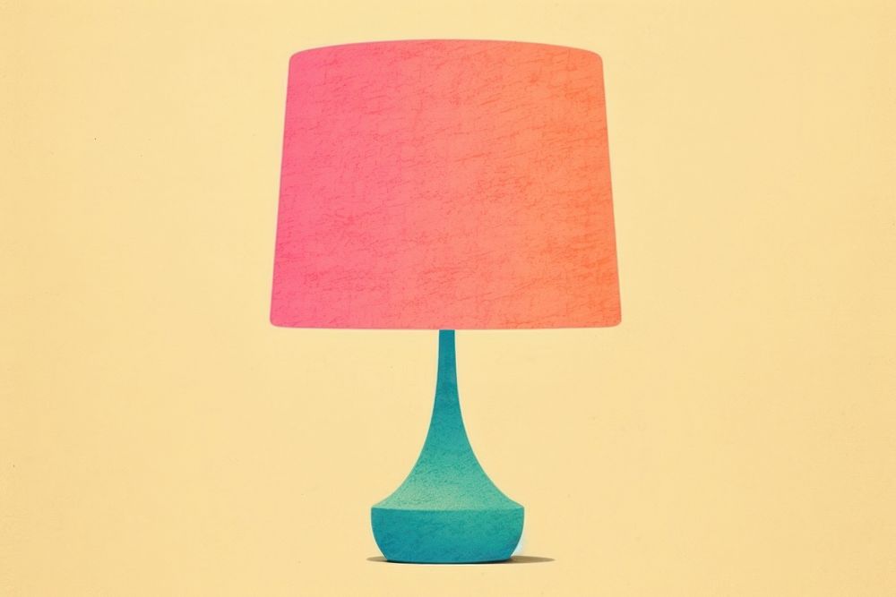 Modern lamp lampshade text illuminated. AI generated Image by rawpixel.