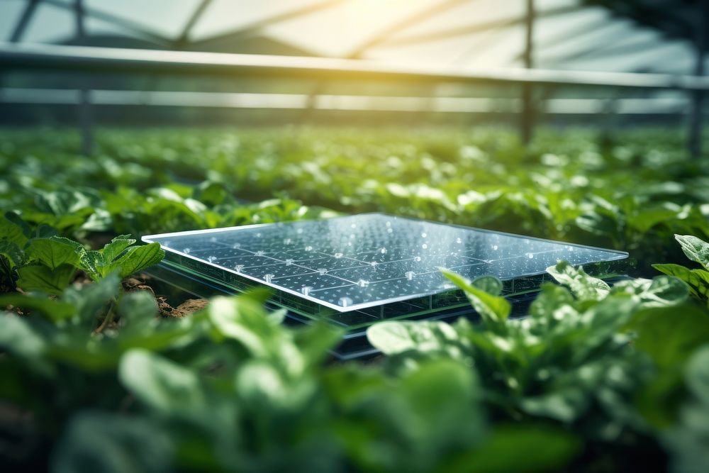 Smart agriculture outdoors nature garden. AI generated Image by rawpixel.
