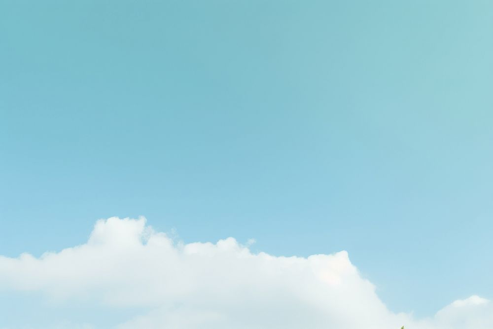 Green mountain cloud sky outdoors. AI generated Image by rawpixel.