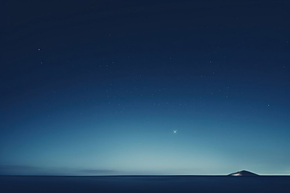 Star night light sky landscape outdoors. AI generated Image by rawpixel.
