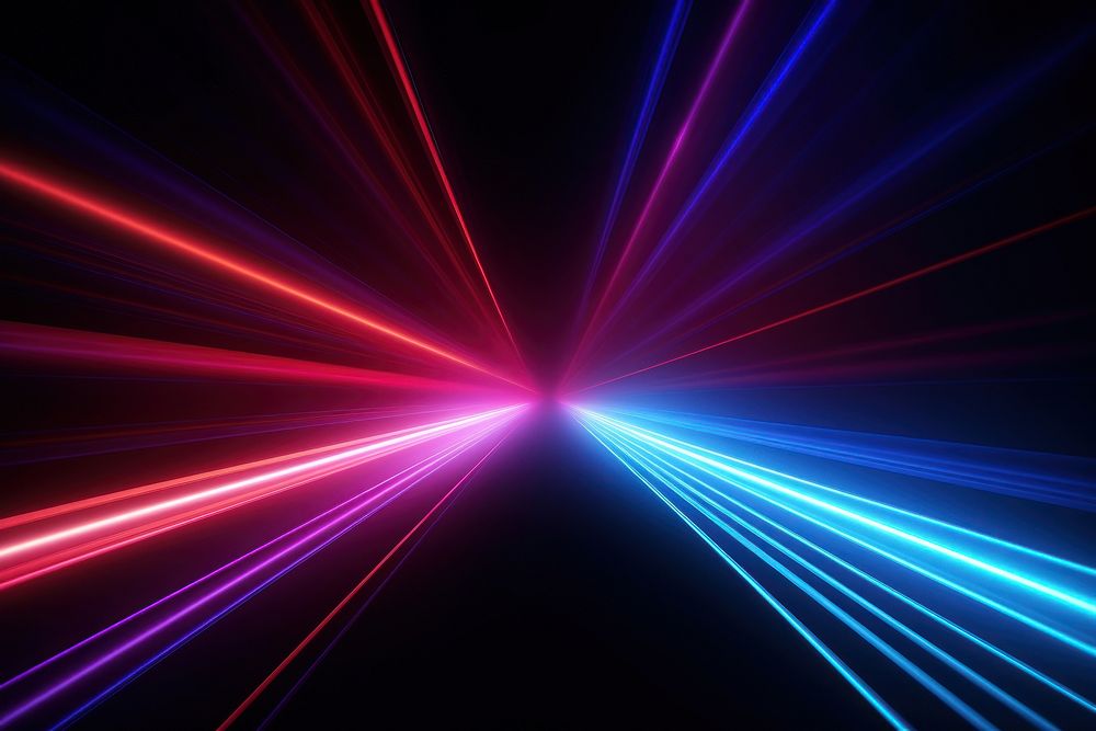 Neon light line backgrounds motion laser. AI generated Image by rawpixel.