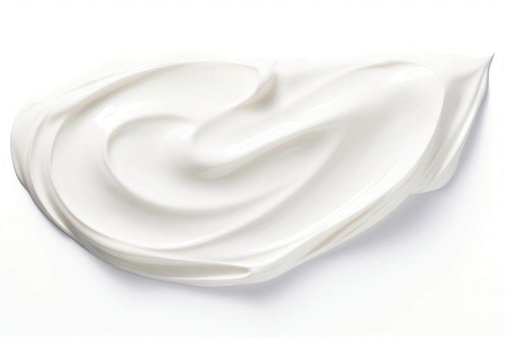 White lotion swatch cream white white background. AI generated Image by rawpixel.