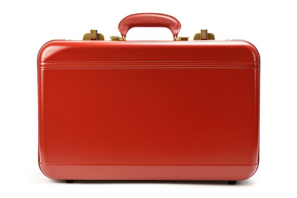 Suitcase briefcase luggage bag. AI generated Image by rawpixel.