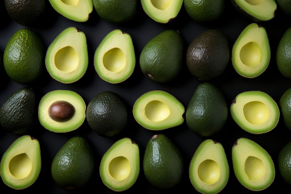 Avocados fruit plant food. AI generated Image by rawpixel.