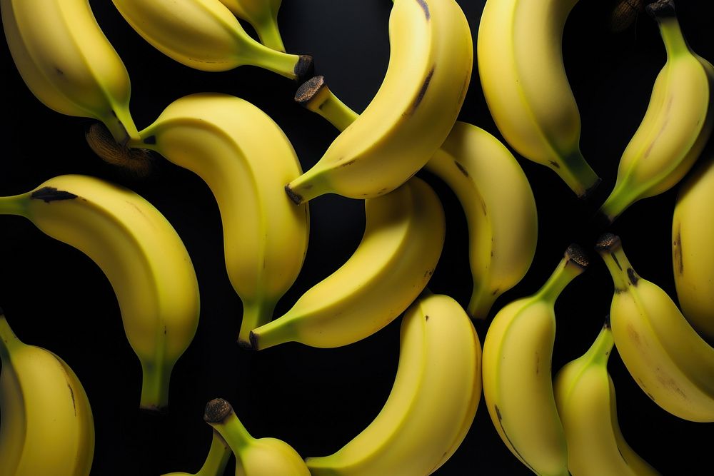 Bananas backgrounds fruit plant. AI generated Image by rawpixel.
