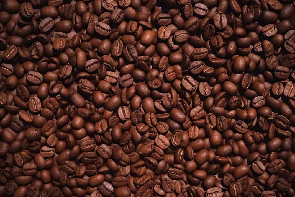 Coffee beans backgrounds abundance freshness. AI generated Image by rawpixel.