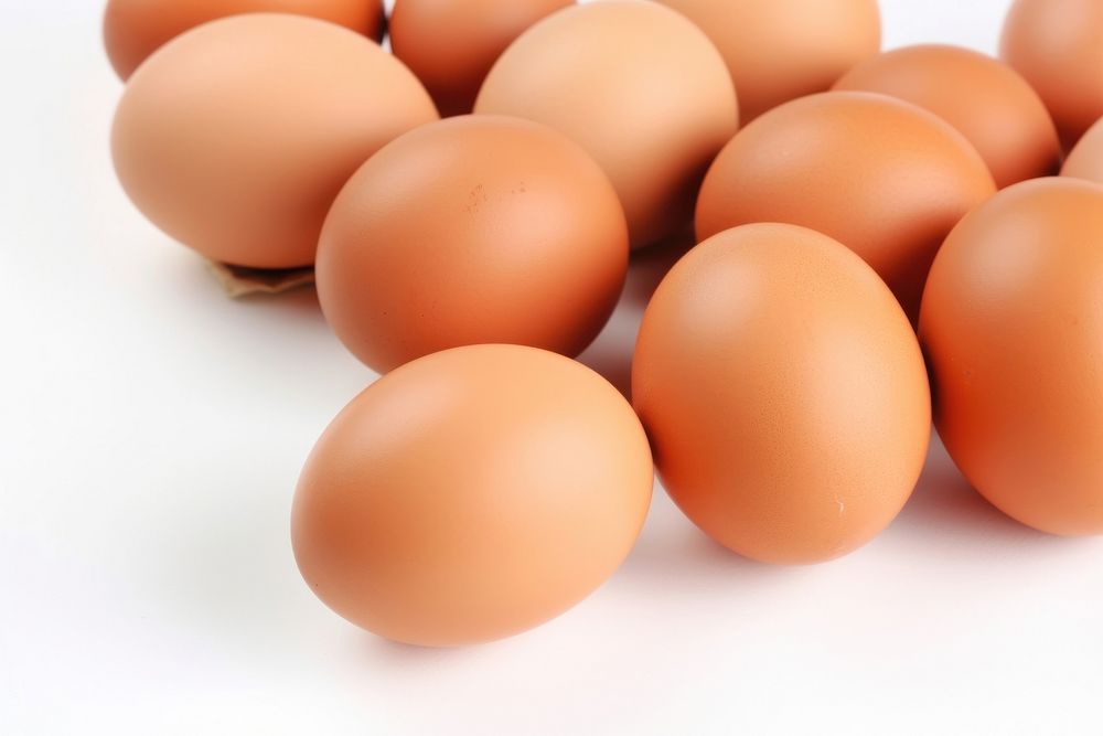 Eggs food simplicity freshness. AI generated Image by rawpixel.