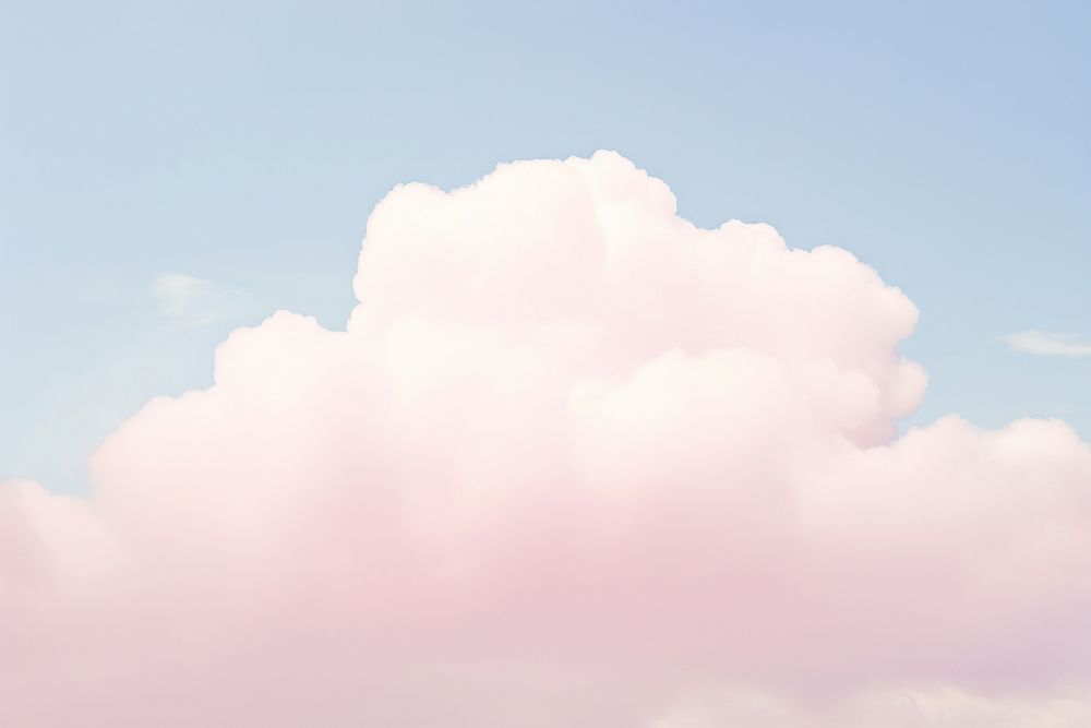 Individual pastel cloud sky backgrounds outdoors. AI generated Image by rawpixel.