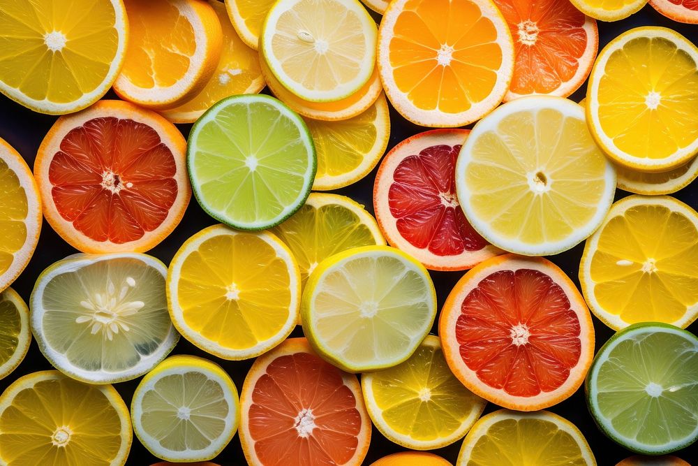 Mix citrus fruit backgrounds grapefruit lemon. AI generated Image by rawpixel.