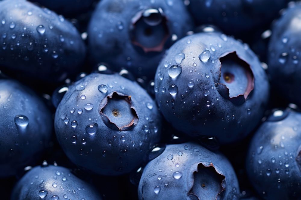 Blueberry backgrounds fruit plant. AI generated Image by rawpixel.