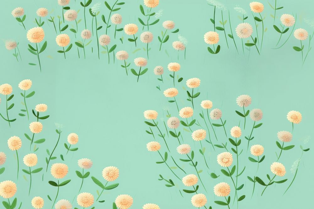 Bloom garden pattern backgrounds flower nature. AI generated Image by rawpixel.