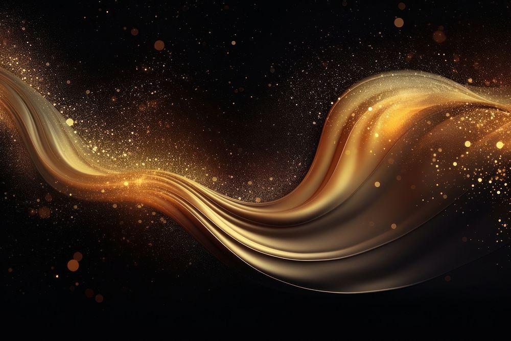 Luxury swirling gold backgrounds abstract pattern. AI generated Image by rawpixel.