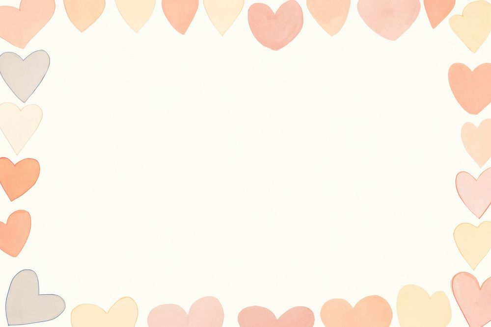 Big hearts backgrounds abstract textured. AI generated Image by rawpixel.