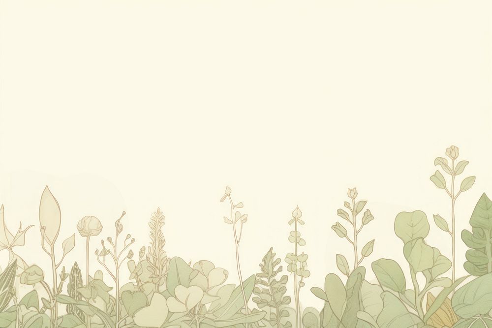Green plants outdoors pattern nature. AI generated Image by rawpixel.