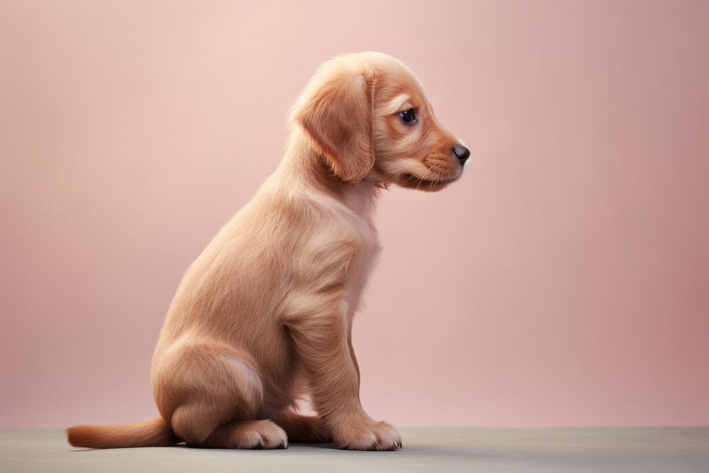 Puppy full body animal mammal pet. AI generated Image by rawpixel.