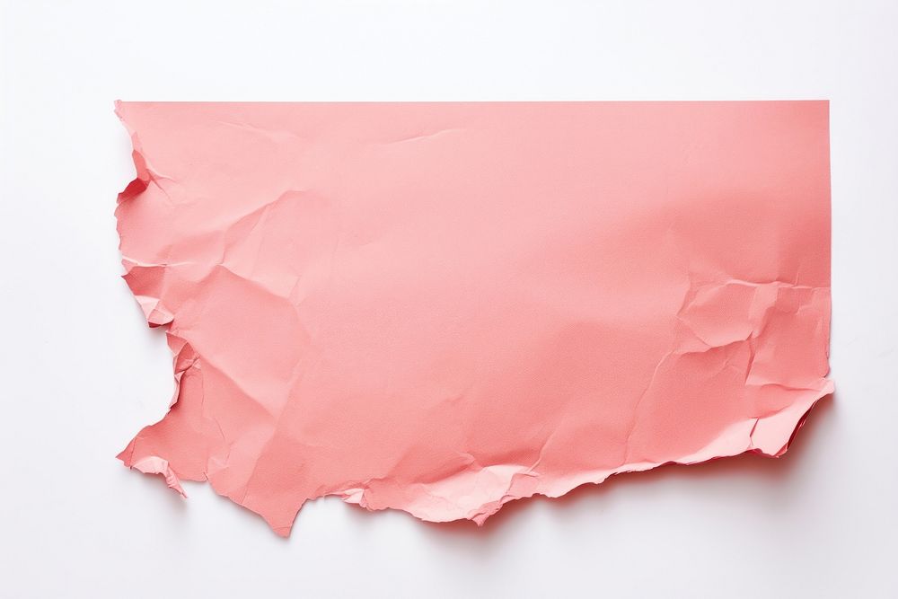 Red pastel colors paper backgrounds petal white background. AI generated Image by rawpixel.