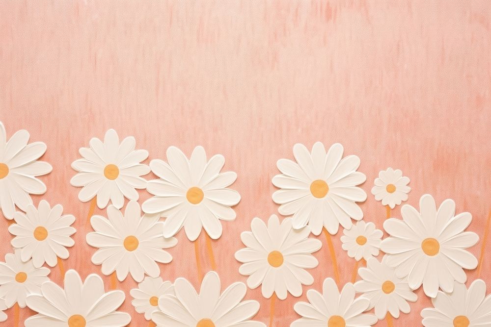 Daisy backgrounds flower petal. AI generated Image by rawpixel.