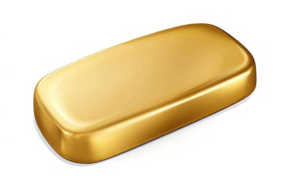 Gold ingots white background electronics simplicity. AI generated Image by rawpixel.