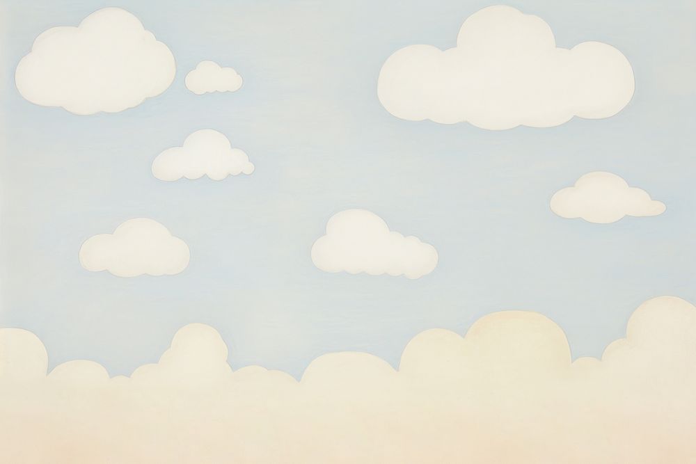 Cloud background backgrounds nature white. AI generated Image by rawpixel.