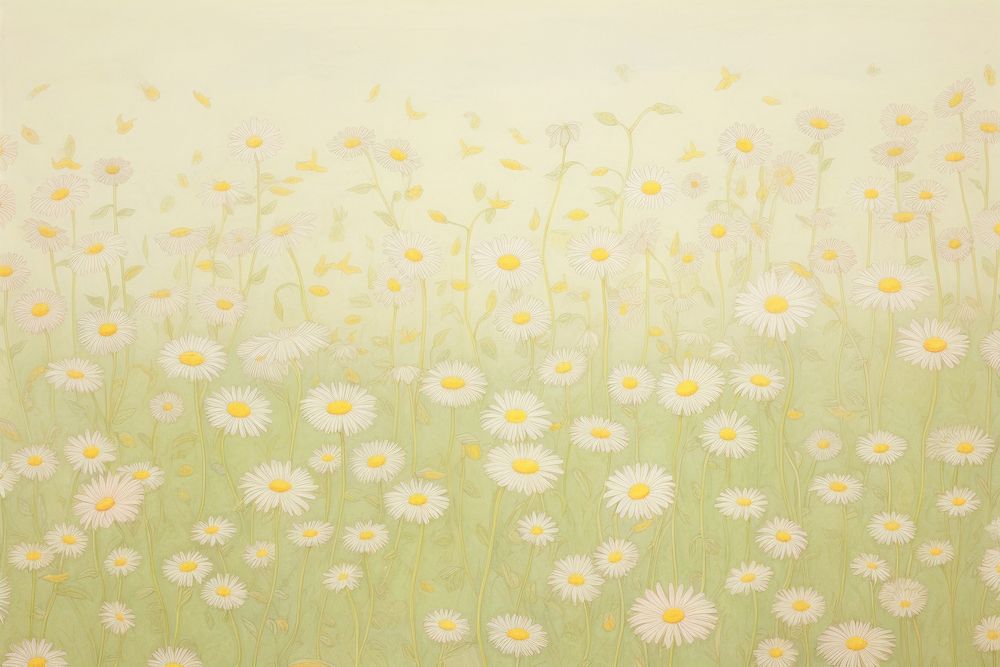 Daisy background backgrounds flower plant. AI generated Image by rawpixel.