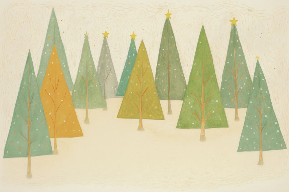 Festive background backgrounds christmas painting. AI generated Image by rawpixel.