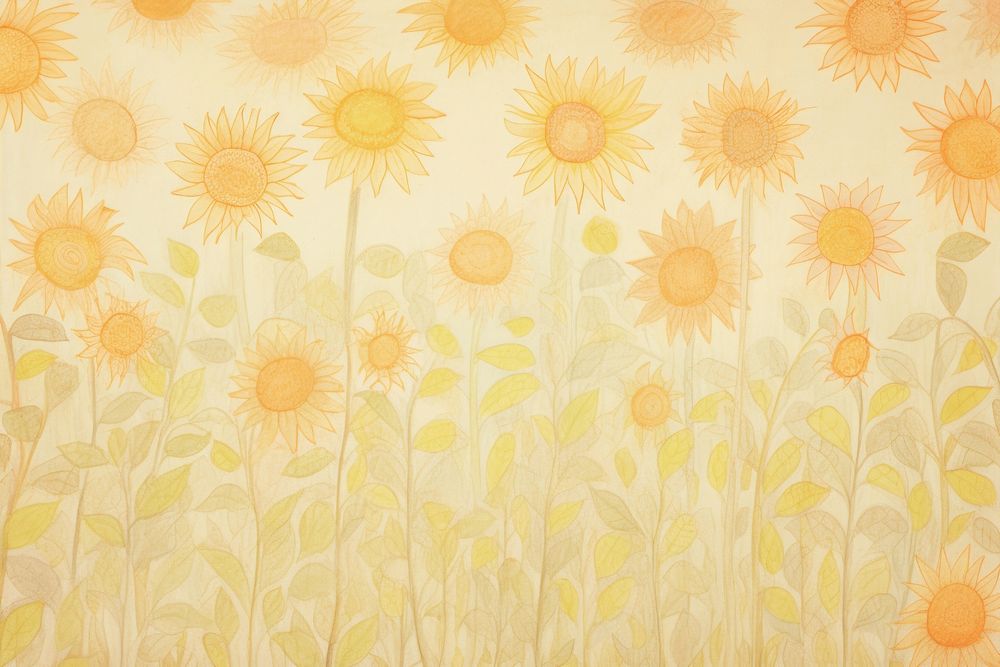 Sun flower background backgrounds fragility sunflower. AI generated Image by rawpixel.