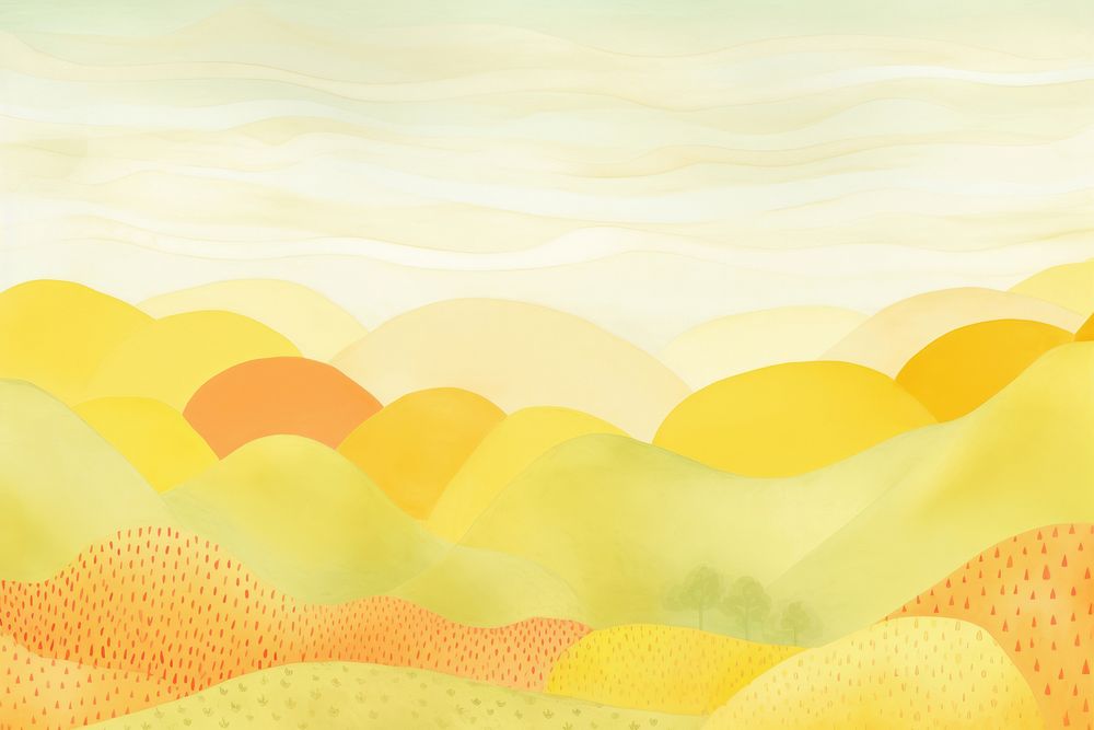 Sunny background painting backgrounds tranquility. AI generated Image by rawpixel.