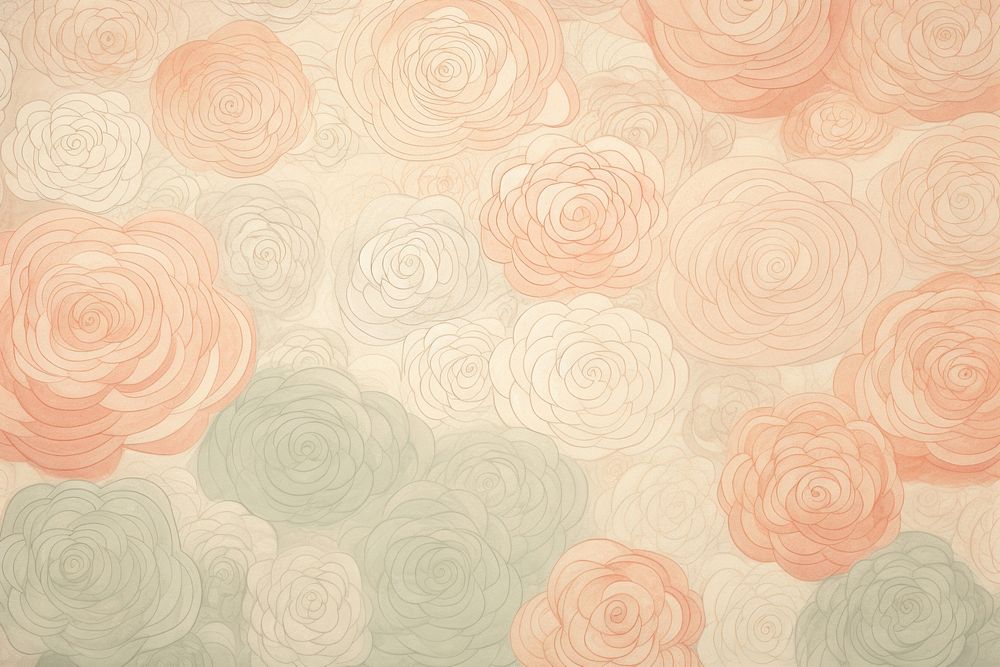 Rose background backgrounds pattern wallpaper. AI generated Image by rawpixel.