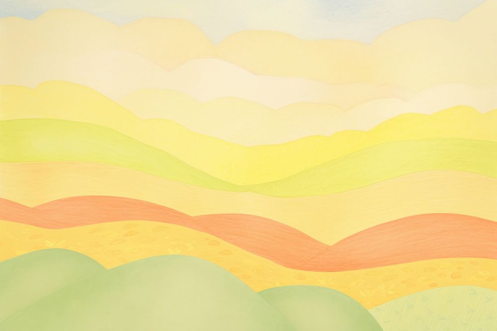 Rainbow background painting backgrounds drawing. AI generated Image by rawpixel.