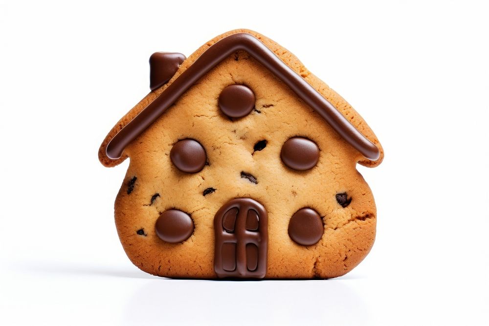 House cookie gingerbread shape. AI generated Image by rawpixel.