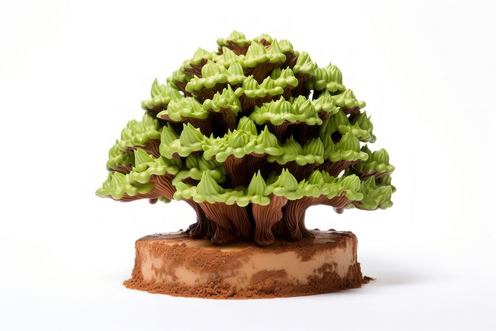 Tree in Cake shape plant food cake. AI generated Image by rawpixel.
