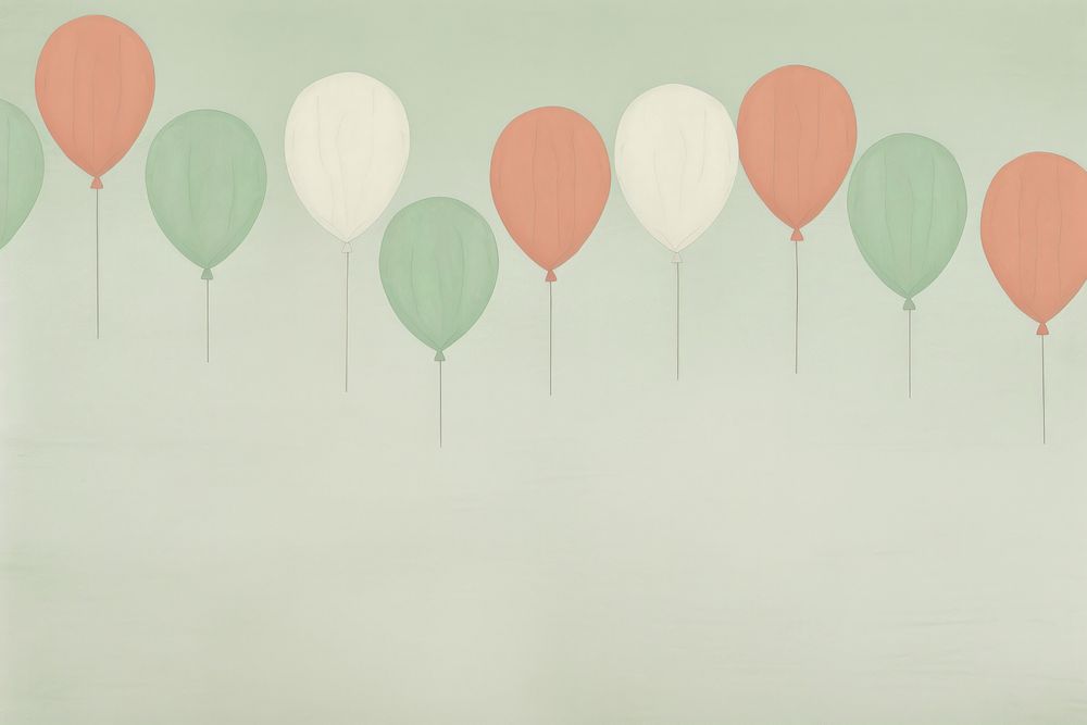 Balloon background backgrounds drawing transportation. AI generated Image by rawpixel.