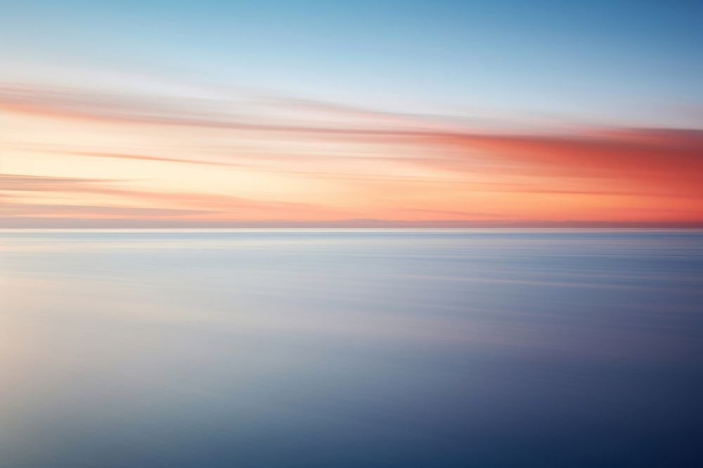 Sea and sky abstract nature outdoors horizon. AI generated Image by rawpixel.